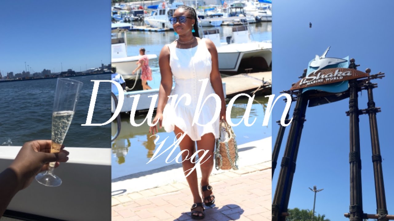 DURBAN VACATION VLOG: BOAT CRUISE, BELAIRE SUITES HOTEL ,LUNCH, BEACH DAY |SOUTH AFRICAN YOUTUBER