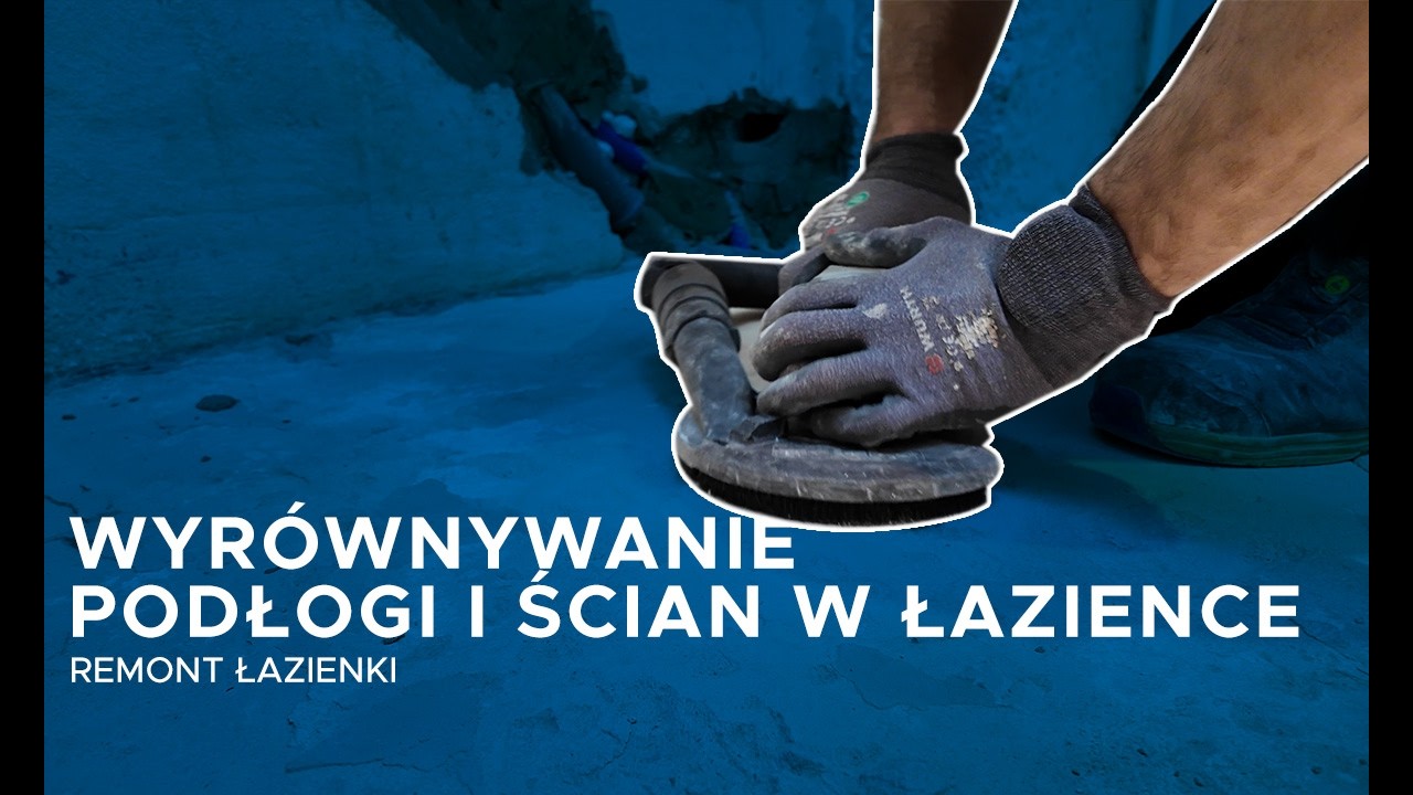 Wyrównywanie podłogi i ścian w łazience (jak wyrównać podłogę i ściany w łazience) | remont łazienki