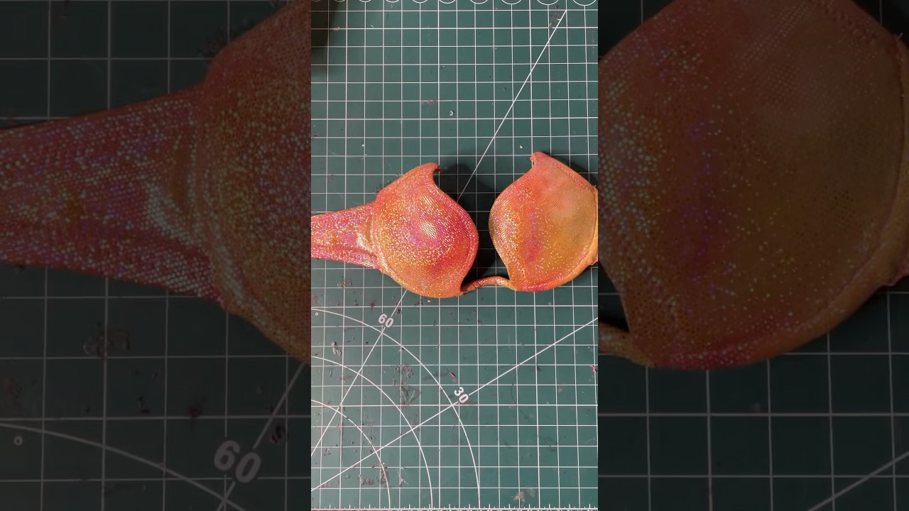 Here&rsquo;s how I cover a carnival bra and make the cup as seamless as possible #flocademy #carnivalbra