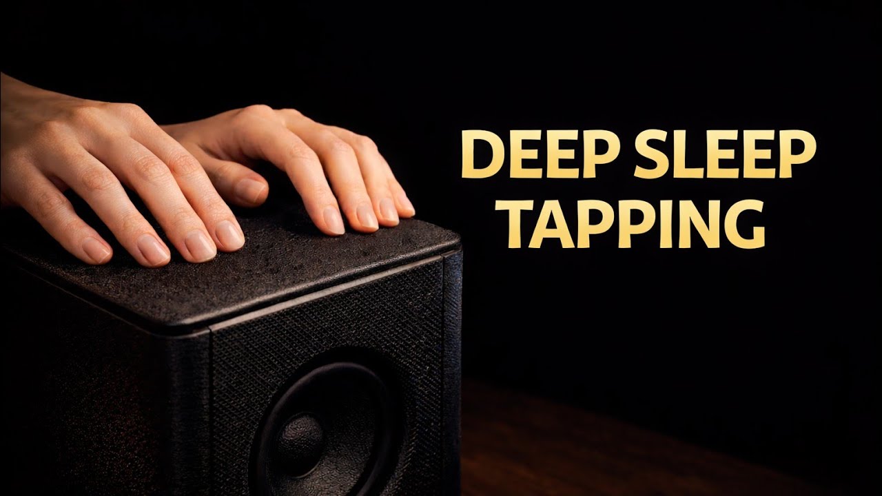 Slow Fingertip Tapping & Scratching ASMR | Speaker Box Deep Sleep🎧💤