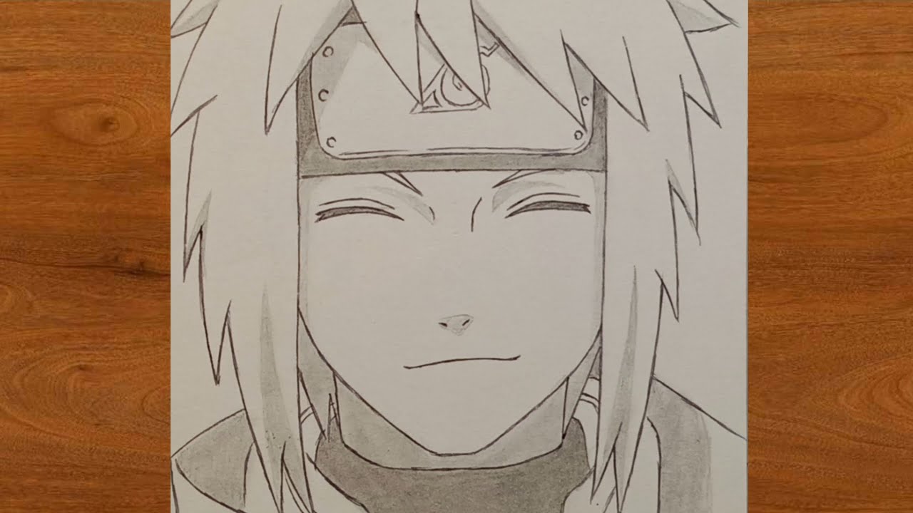Drawing Minato Namikaze easy