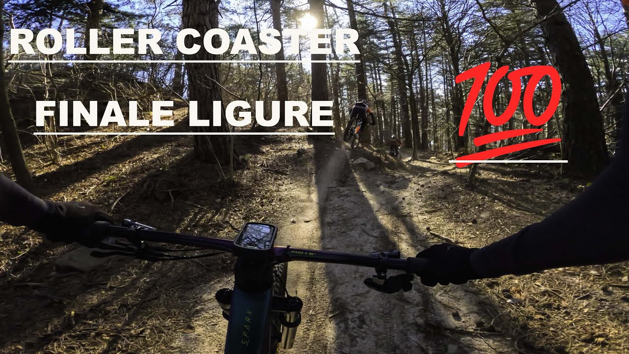 Roller Coaster! Finale Ligure XCO Ride!!! Super Fast 🚀🧨💣