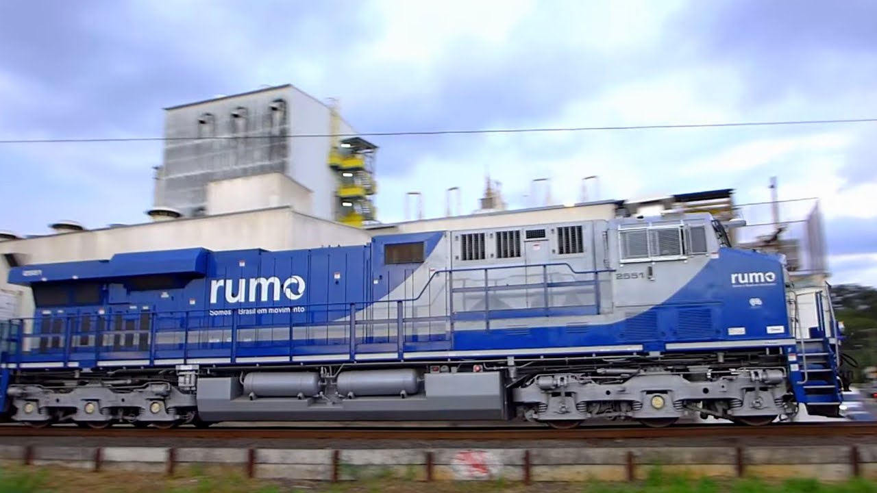 🇧🇷Locomotiva ES44ACi #2551 Rumo Log&iacute;stica  |  Limeira-SP  05/04/2022.