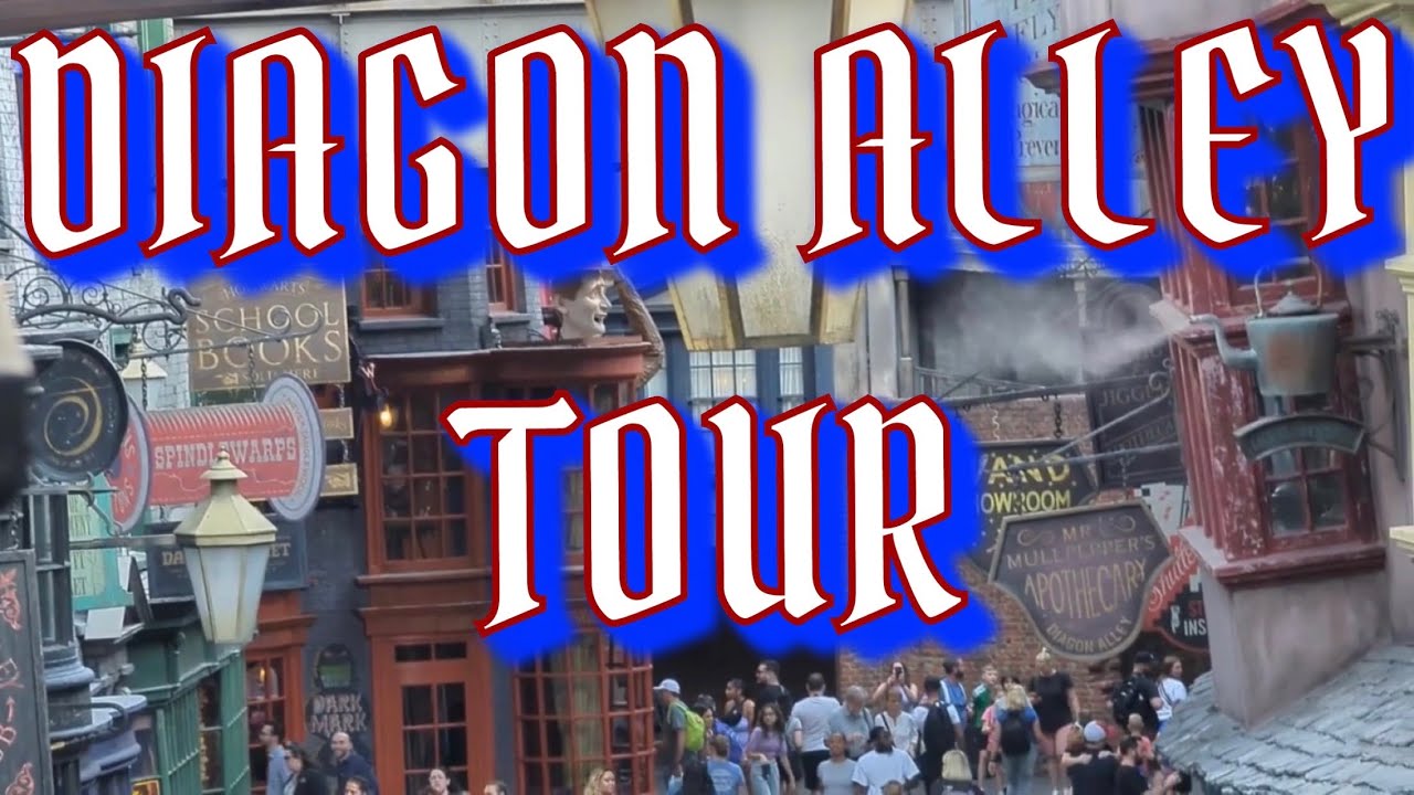 DIAGON ALLEY TOUR || WIZARDING WORLD OF HARRY POTTER || MUSIC BY EPIDEMIC SOUNDS