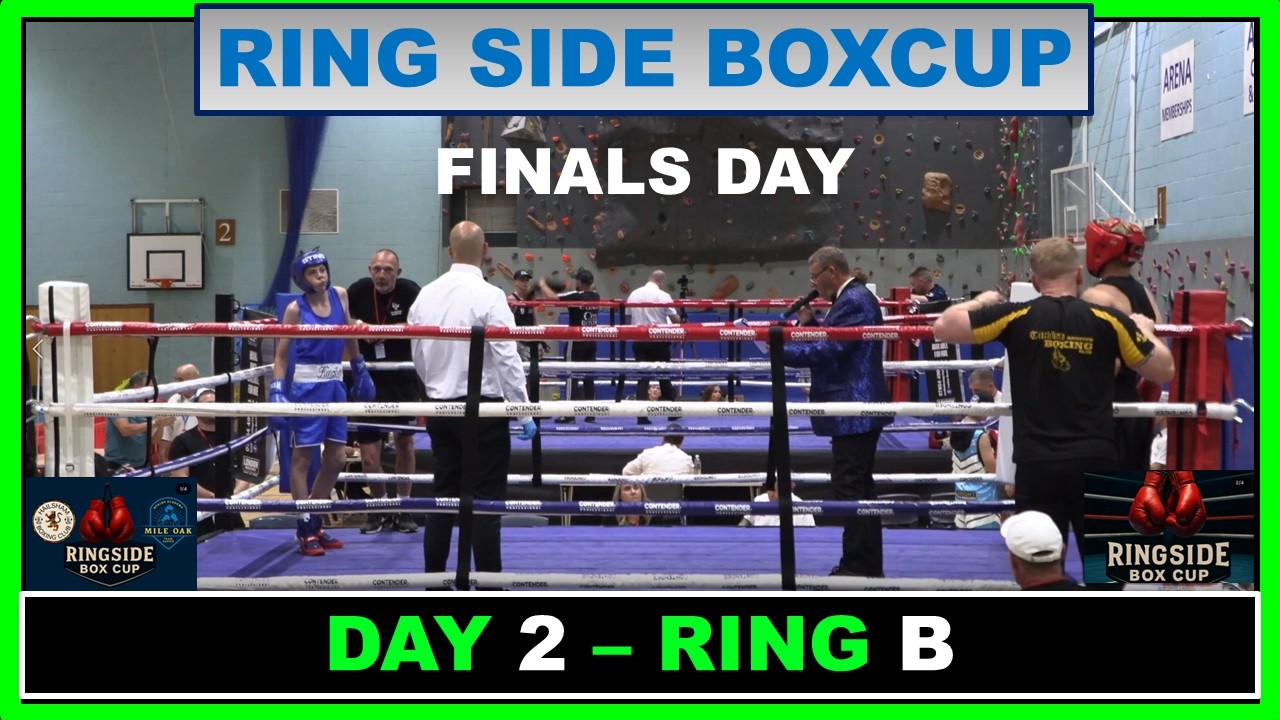 Day 2 - Ring B (Finals Day) - RING SIDE BOX CUP - ALL FIGHTS (28/06/2025)