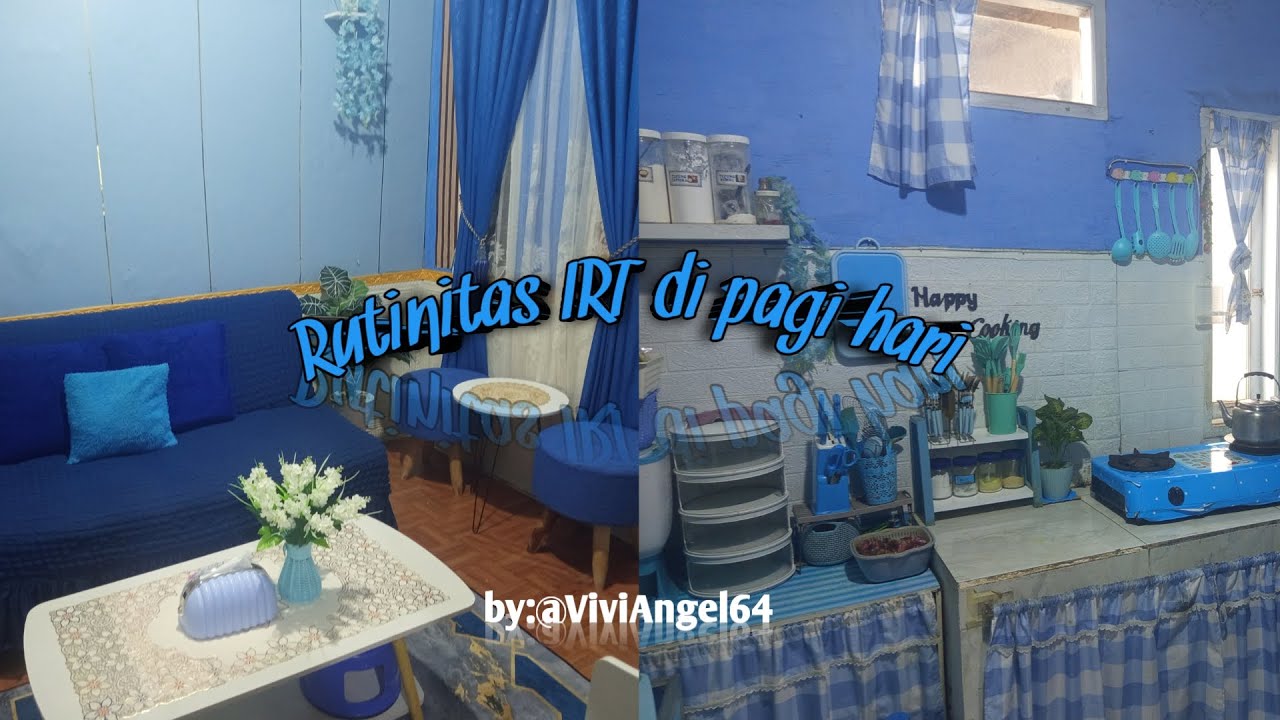Kegiatan IRT di pagi hari #Rumahbirusederhana #short #viviangel