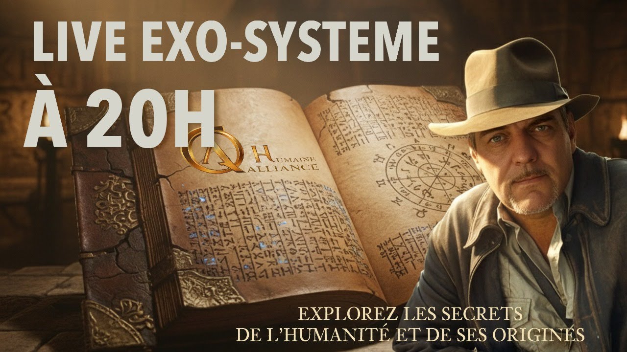 ANTOINE PR&Eacute;SENTE  EXOSYST&Egrave;ME  08/12/2025 CE SOIR 20H &Agrave; LA RECHERCHE DES V&Eacute;RIT&Eacute;S CACH&Eacute;ES.