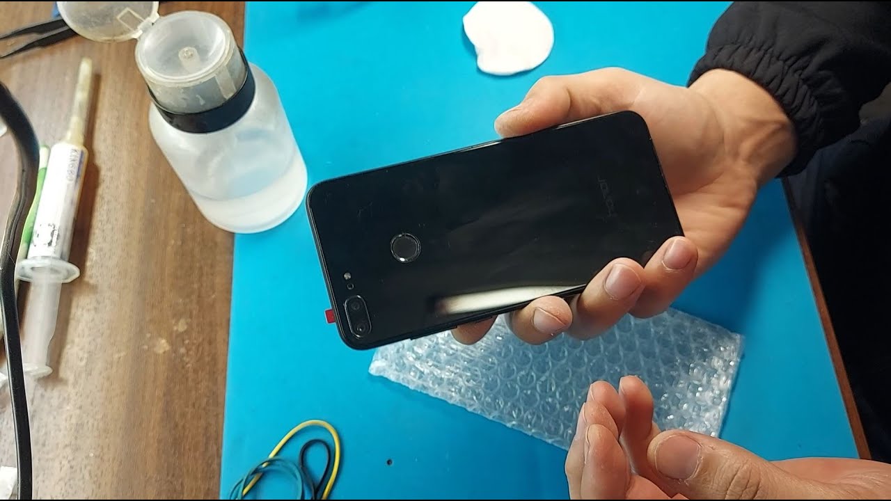 Замена дисплея и задней крышки на телефоне Honor 9 Lite (LLD-L31)