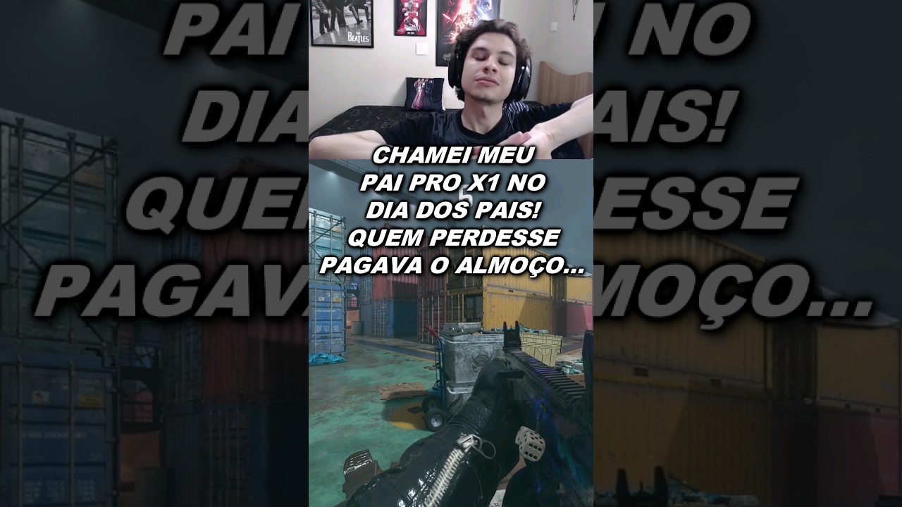 X1 contra MEU PAI no COD!! 