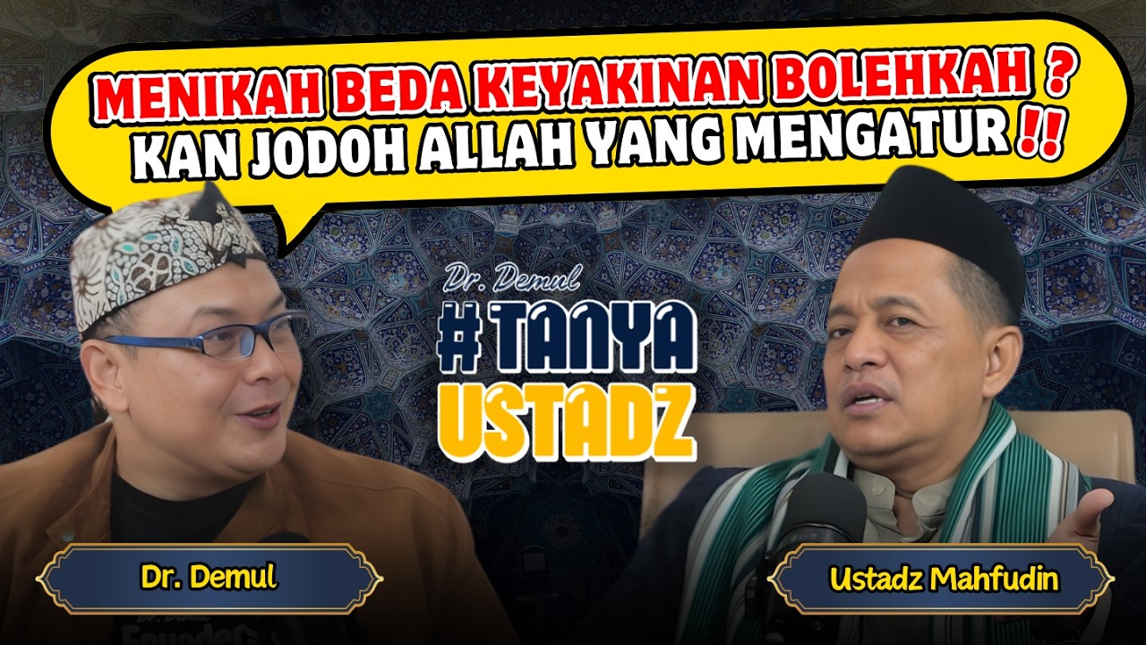 Menikah Beda Keyakinan Bolehkah❓ Kan Jodoh Allah Yang Mengatur‼️#TanyaUstadz