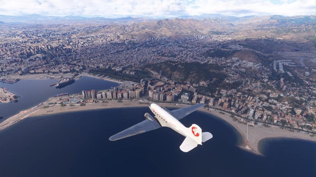 Msfs24 DC-3 Malaga