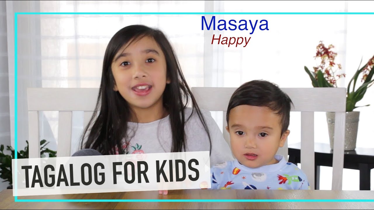 Emotions/Feelings in Tagalog (Filipino) | Tagalog for Kids