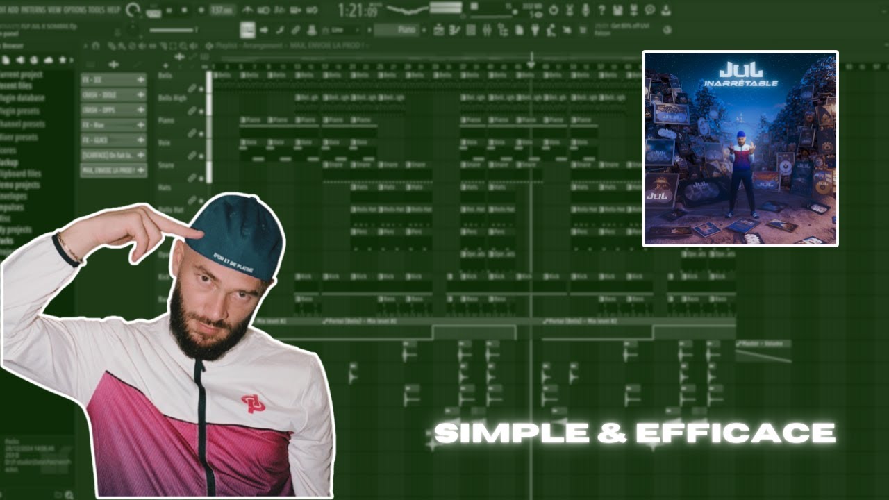 Faire un type beat Jul sur Fl Studio
