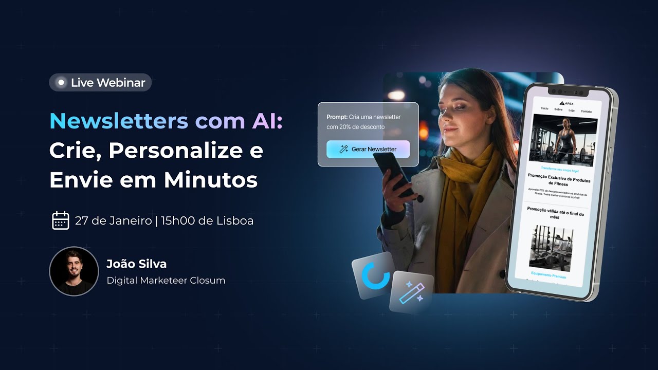 Newsletters com AI: Crie, Personalize e Envie em Minutos
