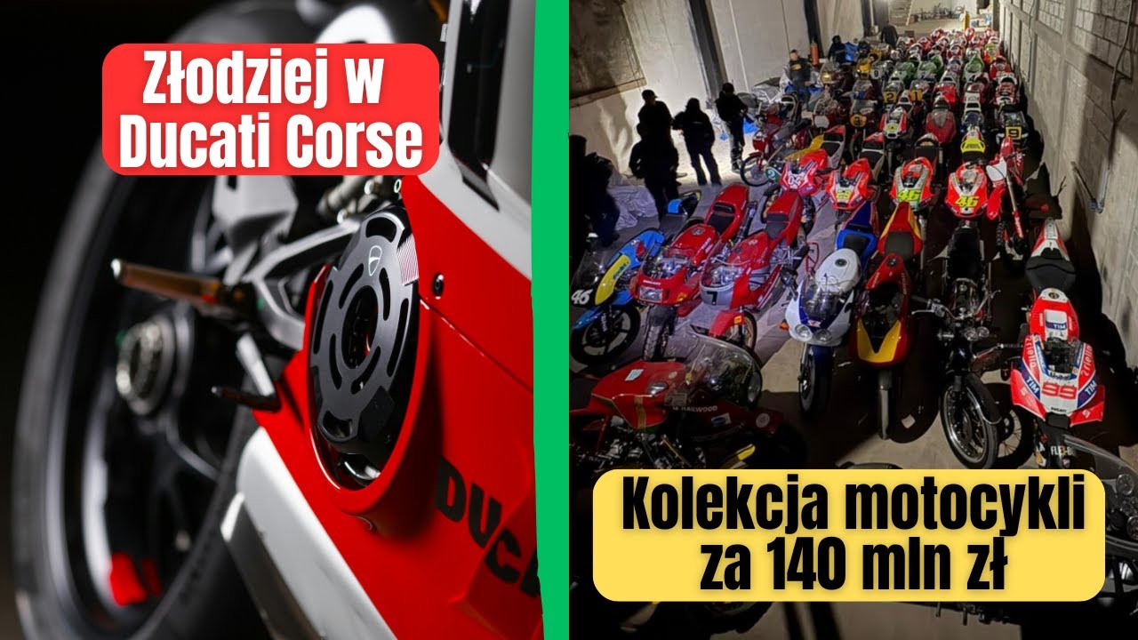 Odkryto ogromną, NIELEGALNĄ kolekcje zabytkowych motocykli wartą 140 mln zł!