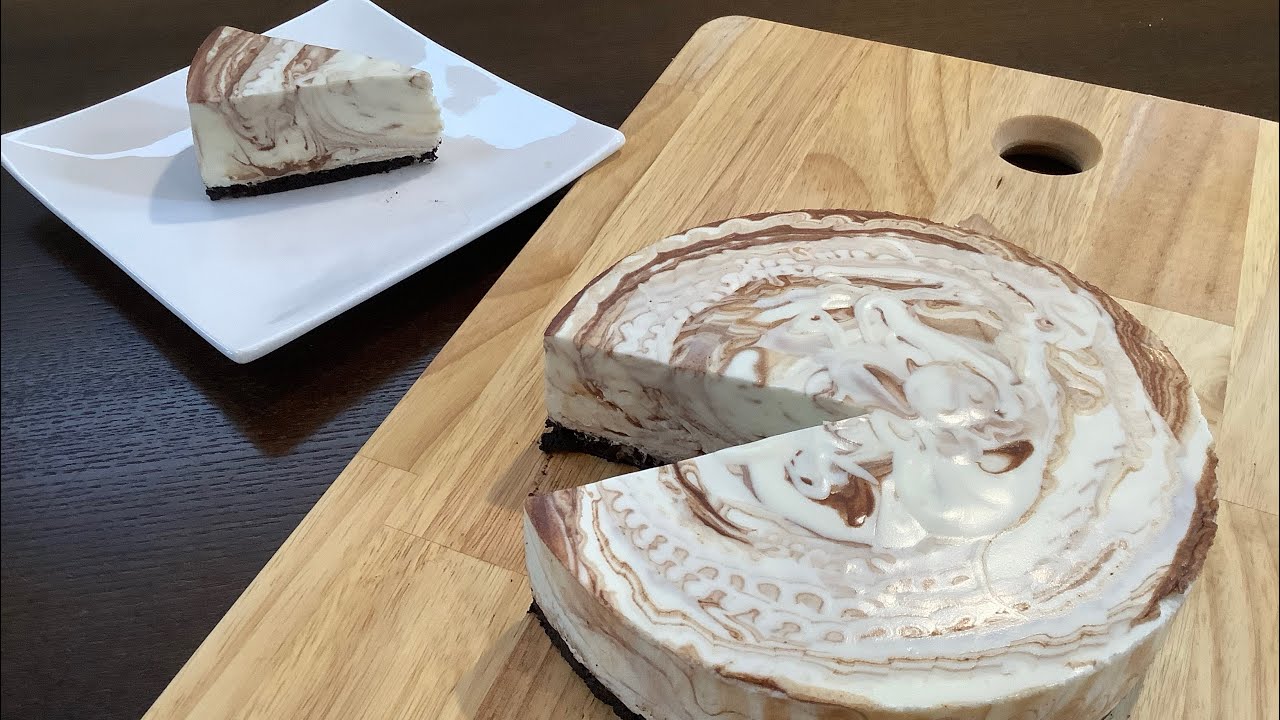 お洒落なマーブルショコラの作り方