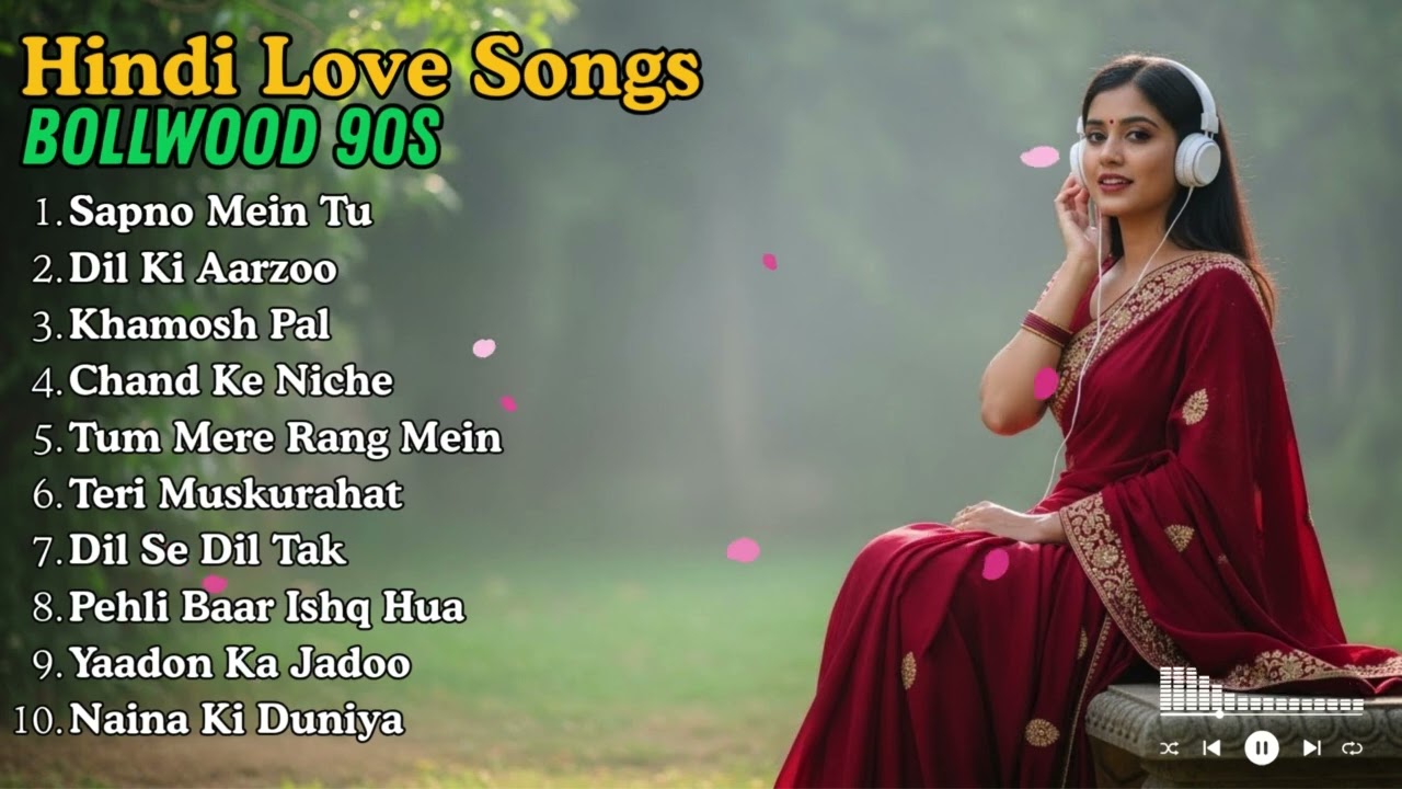 💞 Bollywood Romantic 90s Hits  Heart Touching Hindi Love Mix  Nostalgic Vibes