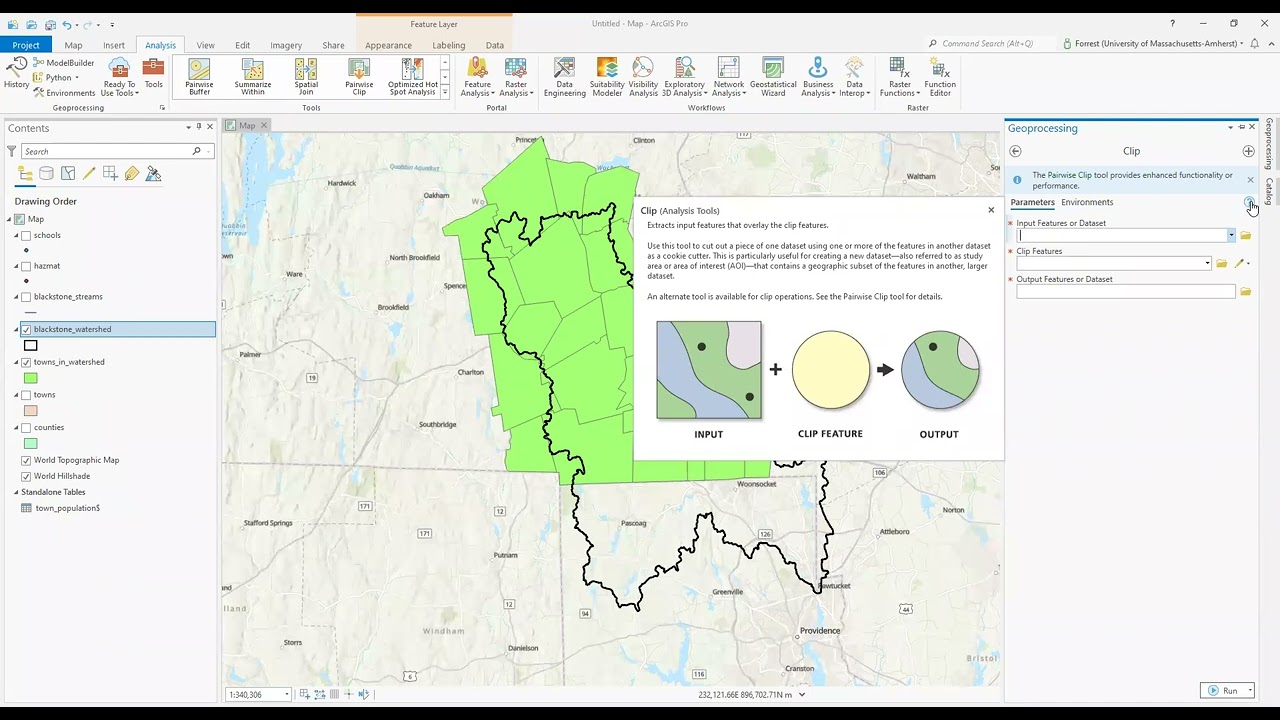 ArcGIS Pro - Clip