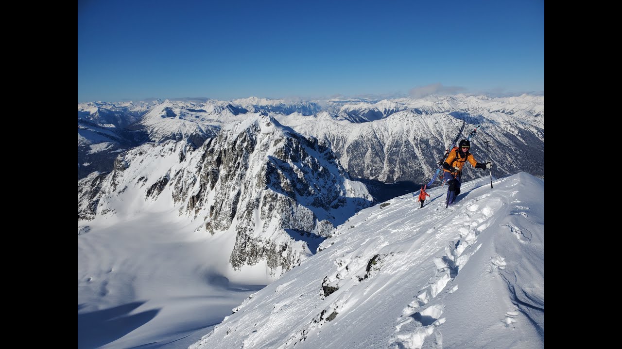 Mt Matier - NW Face & Anniversary Glacier ski descent