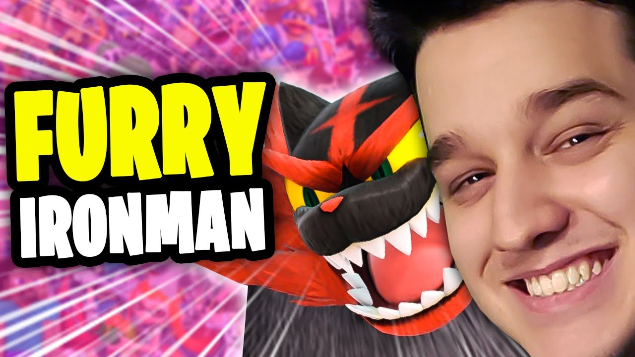 IF I WIN THIS IRON MAN, I'LL MAIN FURRIES