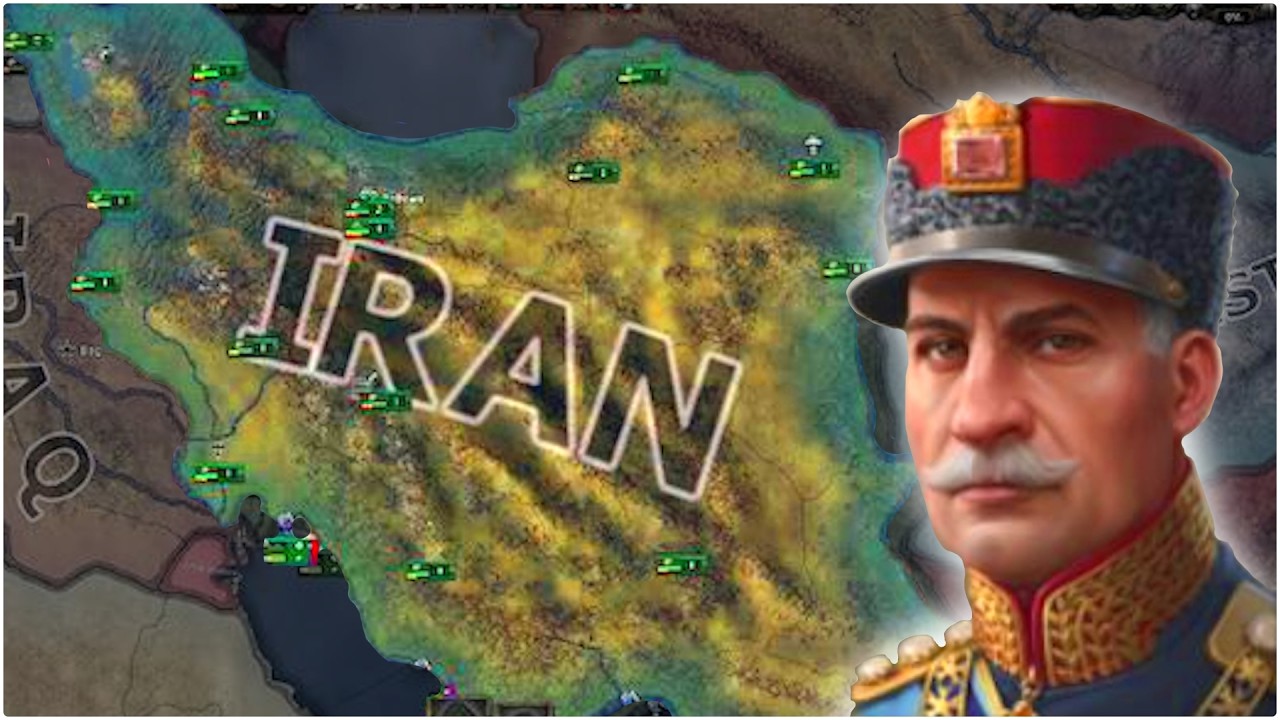 THE IRANIAN EMPIRE IN HOI4 | Hearts of Iron IV