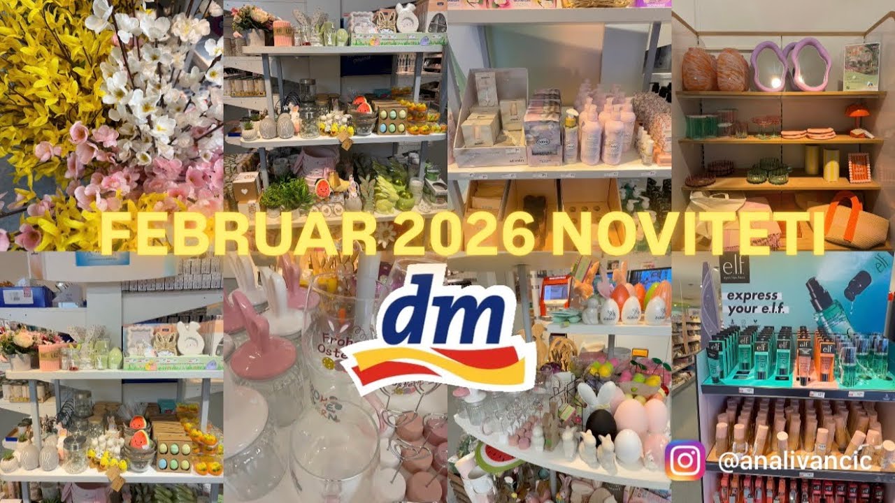 Mega DM shopping Februar 2026 🛍️ Novi trendovi + moji favoriti (nećete vjerovat) #haul #shopping 