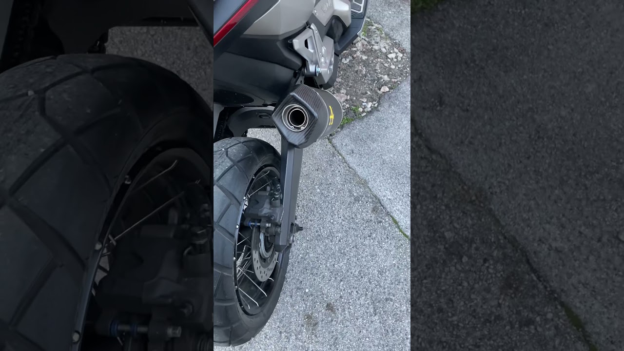 Honda xadv 2020 con terminale Arrow Race-Tech short version