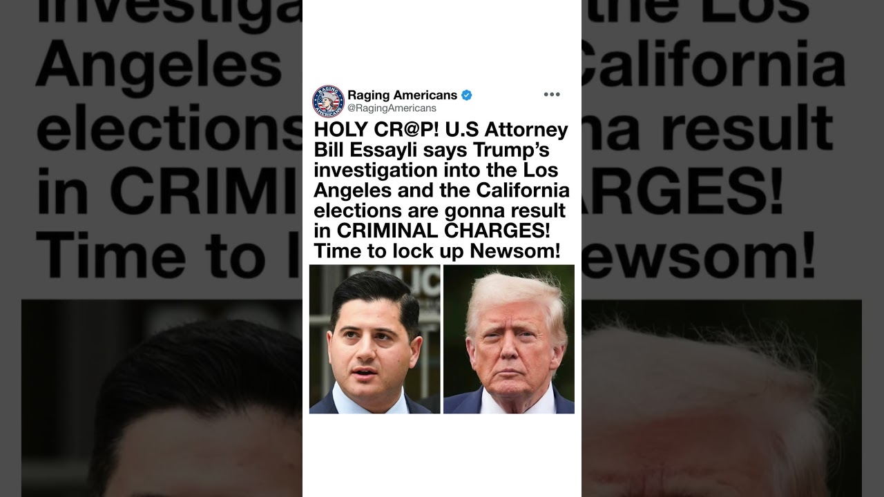 Breaking California Election Investigation Sparks Massive Political Debate 🇺🇸🔥