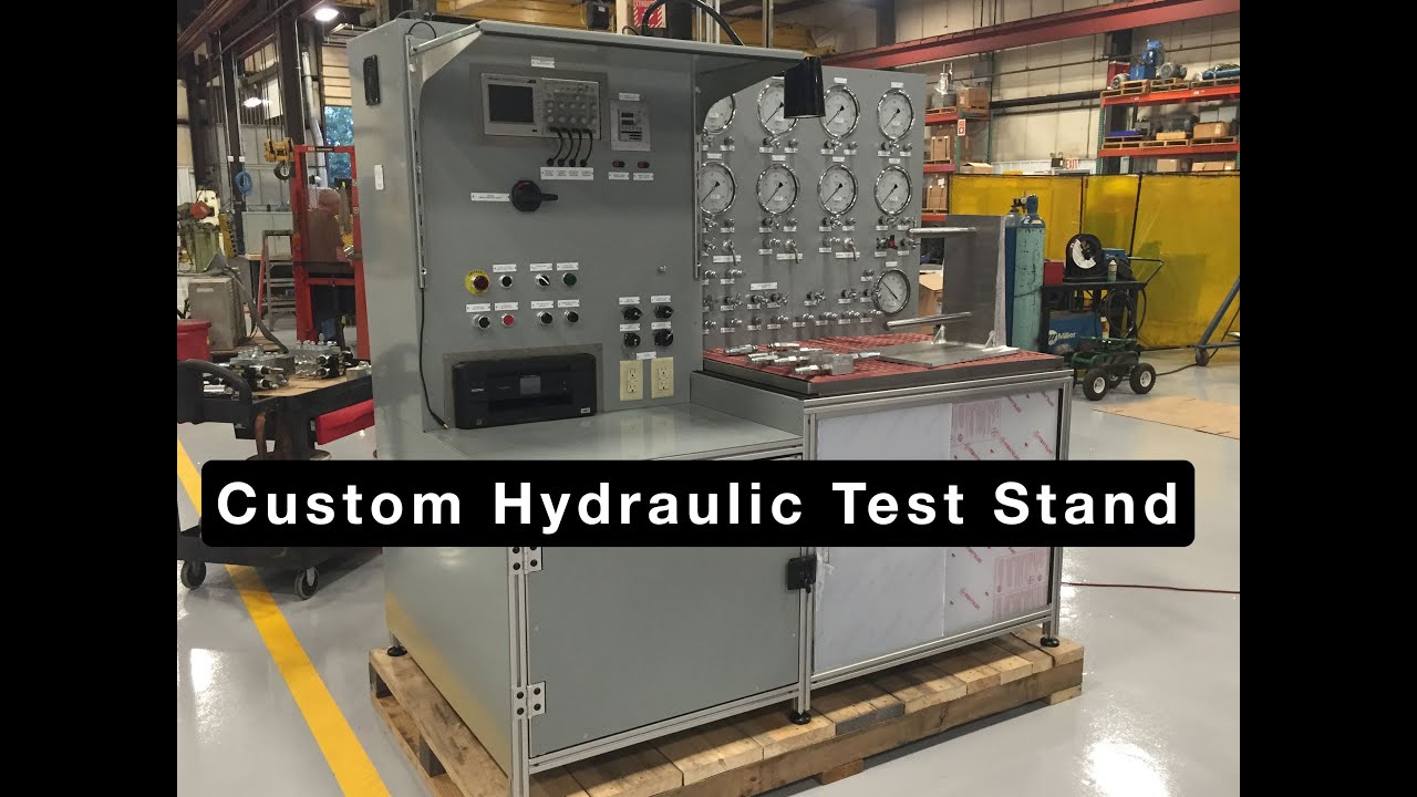 Custom Hydraulic Test Stand