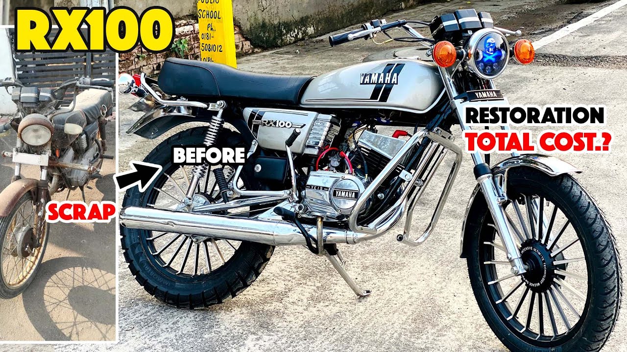 Yamaha rx100 Total cost...? | Itne paiso me same bnao | Gill Brand