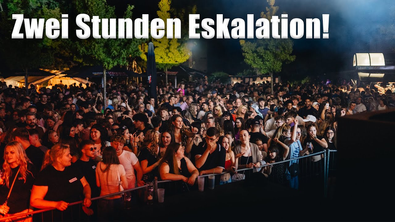 Einlassstop beim Dorffest 😲 - Gig-Log - Winzeln Dorffest 2024 - DJ EL1AS