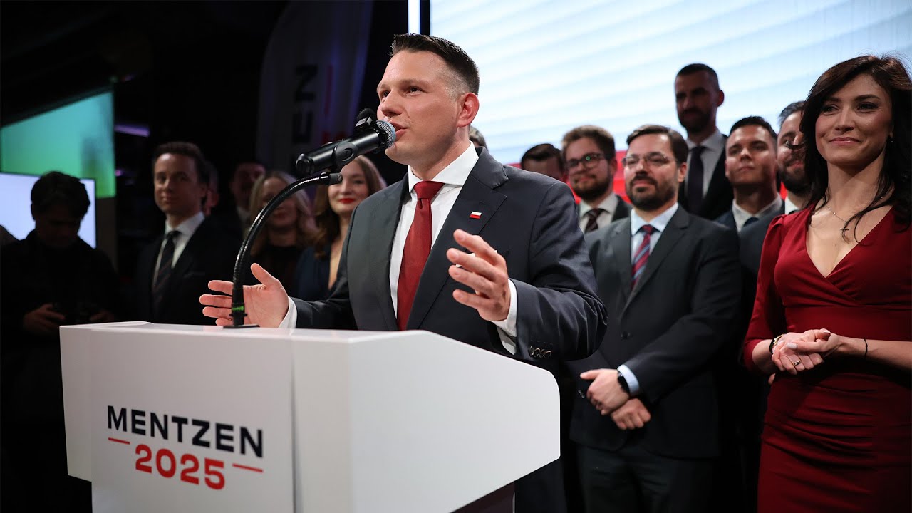 Mentzen: przem&oacute;wienie po ogłoszeniu wynik&oacute;w wybor&oacute;w.