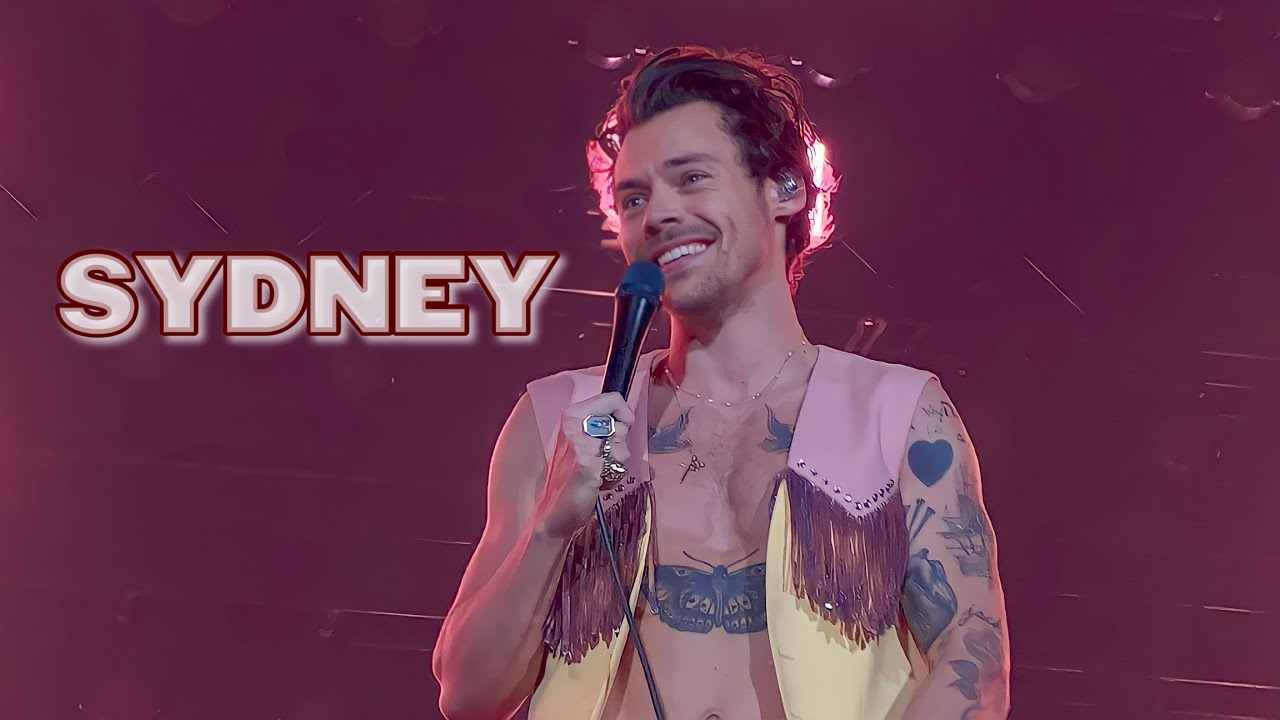 HARRY STYLES HIGHLIGHTS FROM SYDNEY, AUSTRALIA 2
