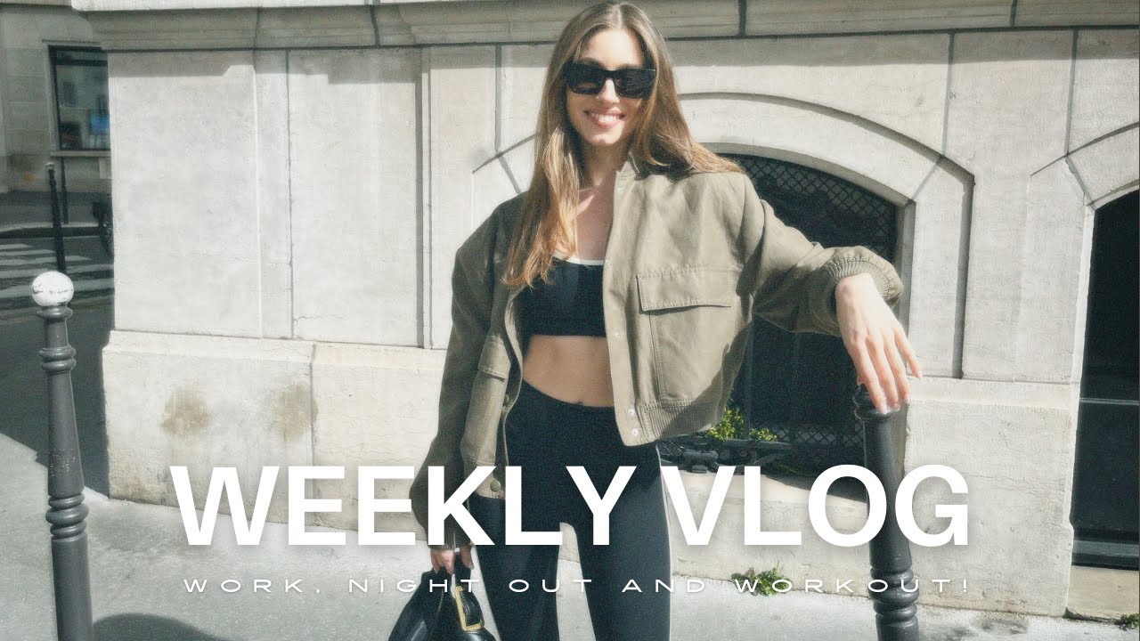 Weekly vlog in Paris : Morning skincare routine, a night out with my father and a perfect sunday !