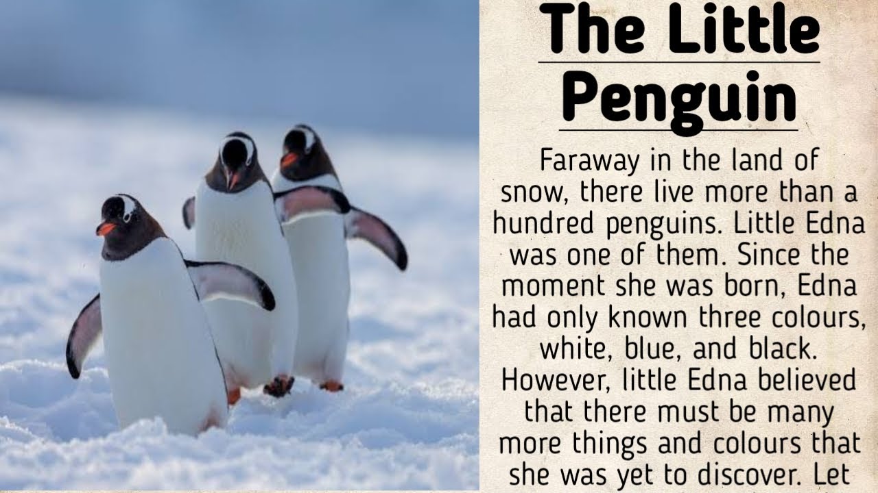 Panchtantra Story|The Little Penguin Edna Story|Story For Everyone|Storytelling|MT Storyteller|Moral