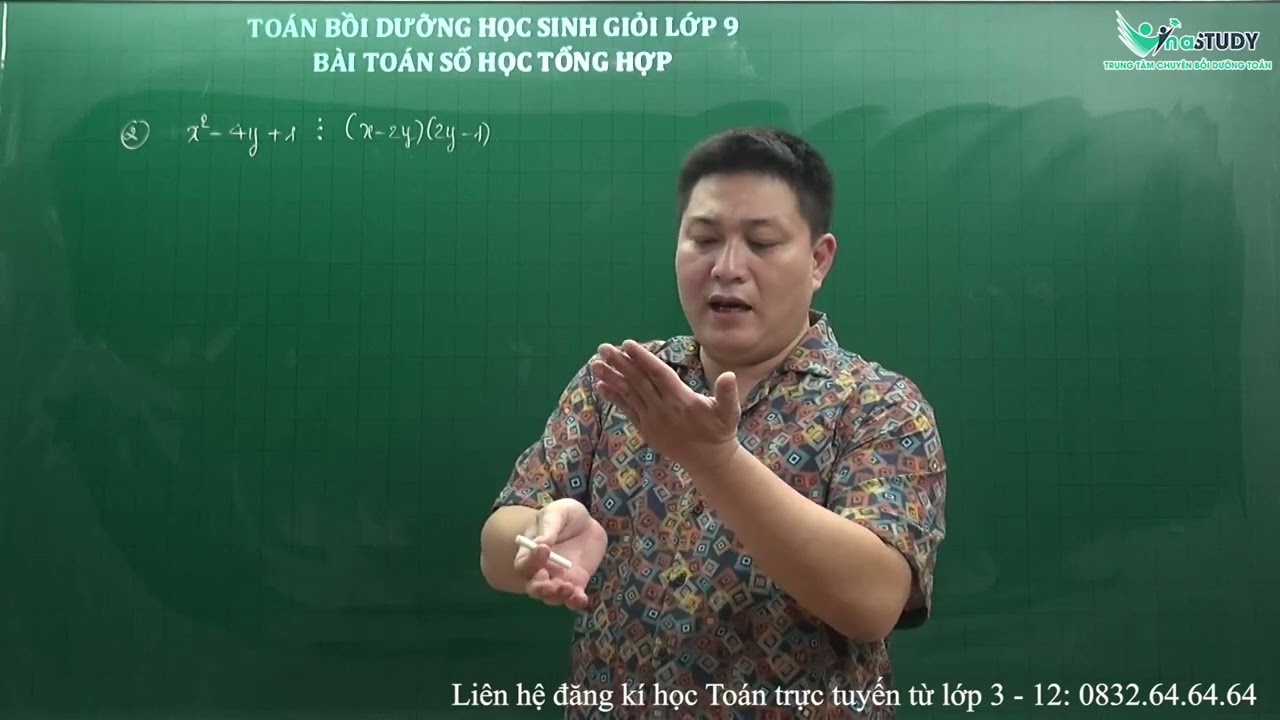 Bồi dưỡng HSG toán 9 - Bài toán số học tổng hợp - Thầy Trần Tuấn Việt - Vinastudy.vn