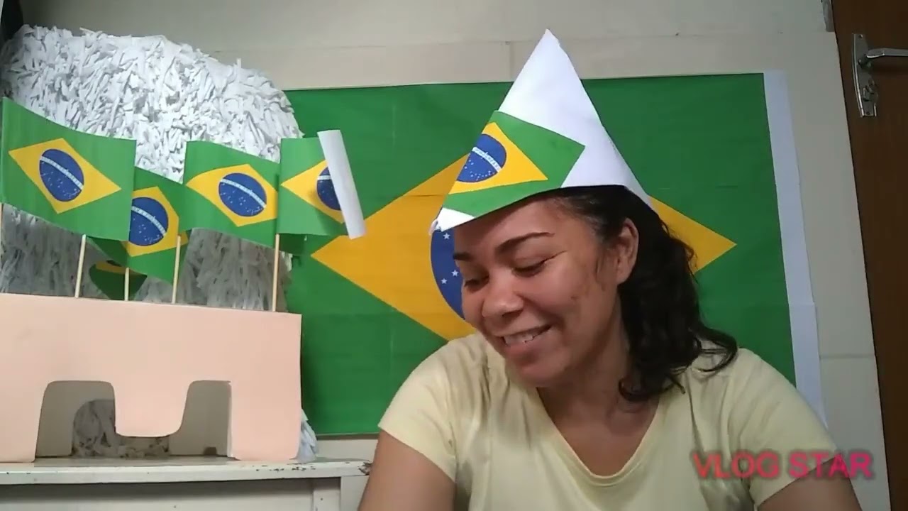 Semana da Independência do Brasil-História chapéu de papel- Edc. Infantil 