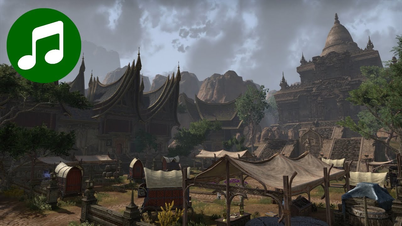 ELDER SCROLLS ONLINE: ELSWEYR Ambient Music & Ambience 🎵 Riverhold (ESO Elsweyr Soundtrack | OST)