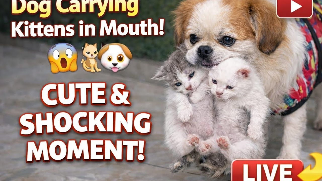 Dog 🐶 & kitten 🐾 Fun 😁 Live  [107] #ytshorts  #ytshorts #livestream #live #foryou #viralvideo#viedo