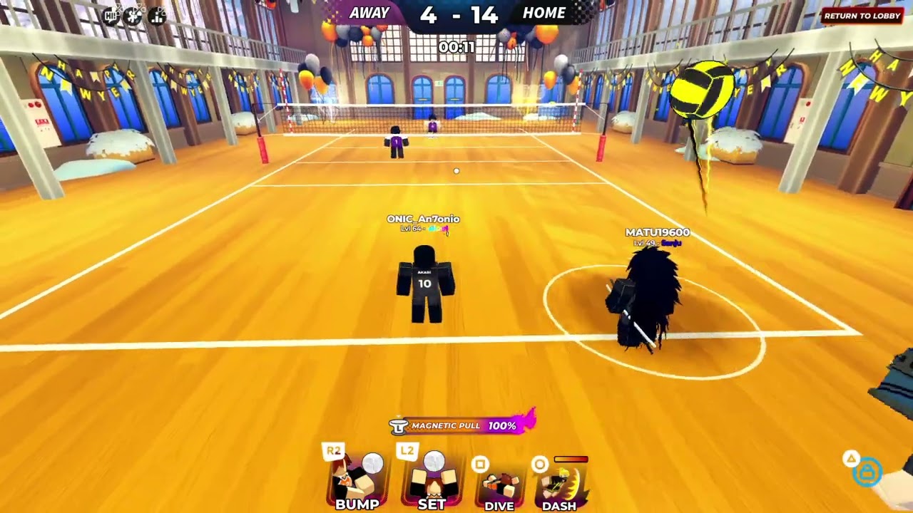 Jogando Volleyball Legends  Com O @Rity-456