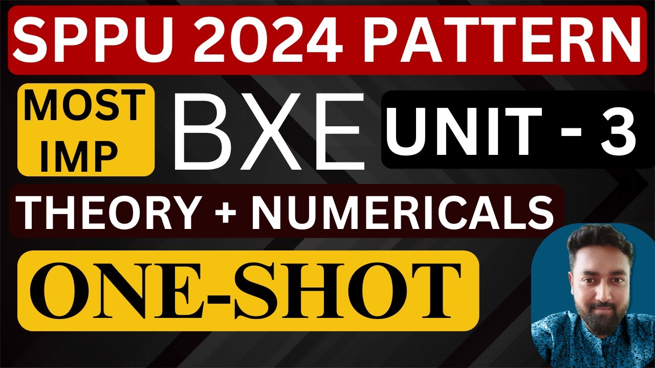 UNIT 3 | NUMERICAL + THEORY ONESHOT | BASIC ELECTRONICS | ALL PYQs | SPPU 2024 PUNE UNIVERSITY
