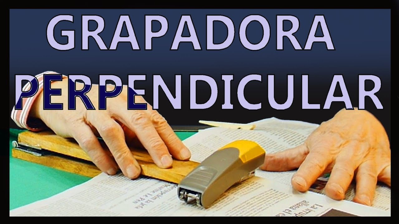 Grapadora perpendicular