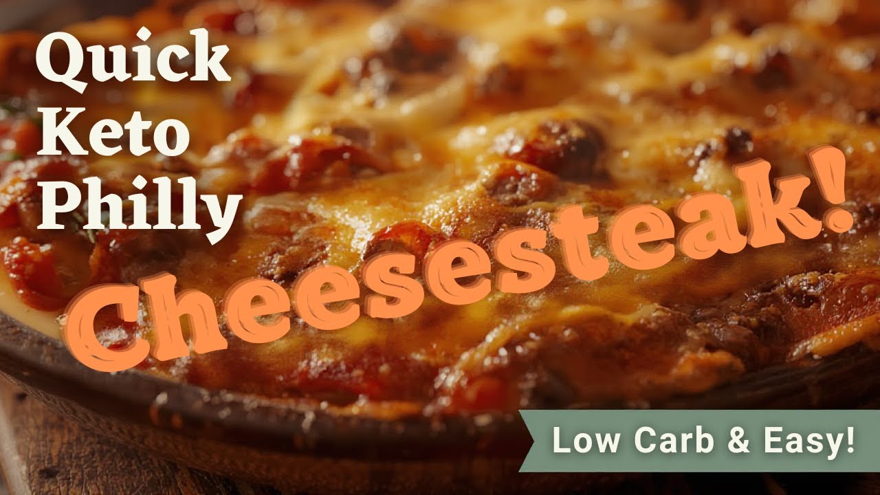 Quick Keto Philly Cheesesteak 