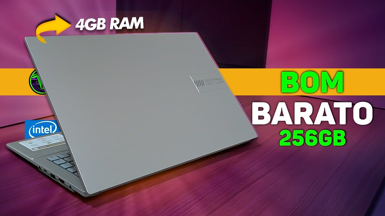 ASUS VIVOBOOK GO 14/15 I3 N305 - MELHOR NOTEBOOK BARATO ATÉ R$ 2000 REAIS (RODA JOGOS?)