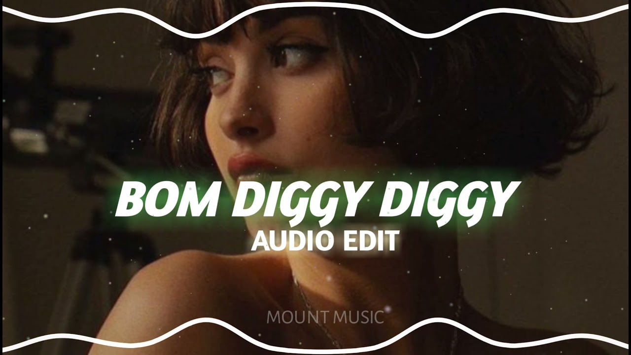 bom diggy diggy - @iamzackknight | @jasminwalia ( audio edit )
