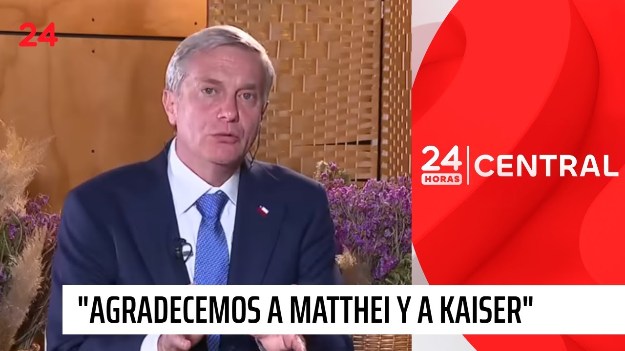 Kast quiere que Matthei y Kaiser estén en su comando para segunda vuelta | 24 Horas TVN Chile