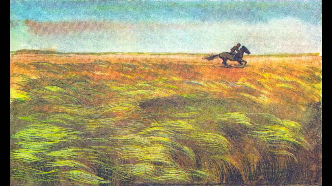 Ах ты, степь широкая (Баян) / Oh, Broad Steppe. Russian folk music.
