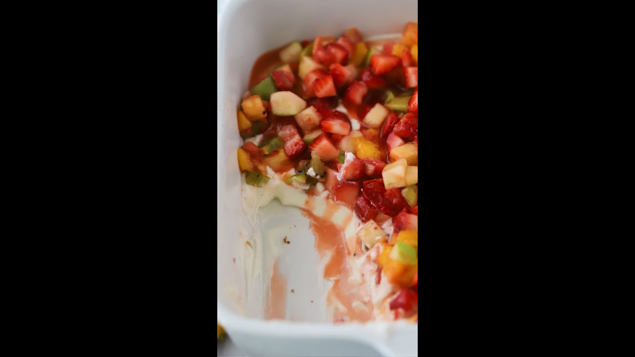 Creamy Fruit Salsa Dip