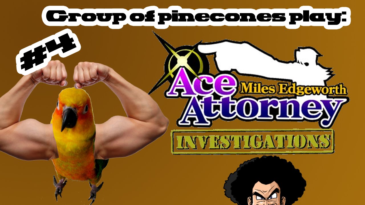 TGOPC Play: Ace Attorney Investigations: Miles Edgeworth Case 1 part 4 Birds, Flapping, and Hercule