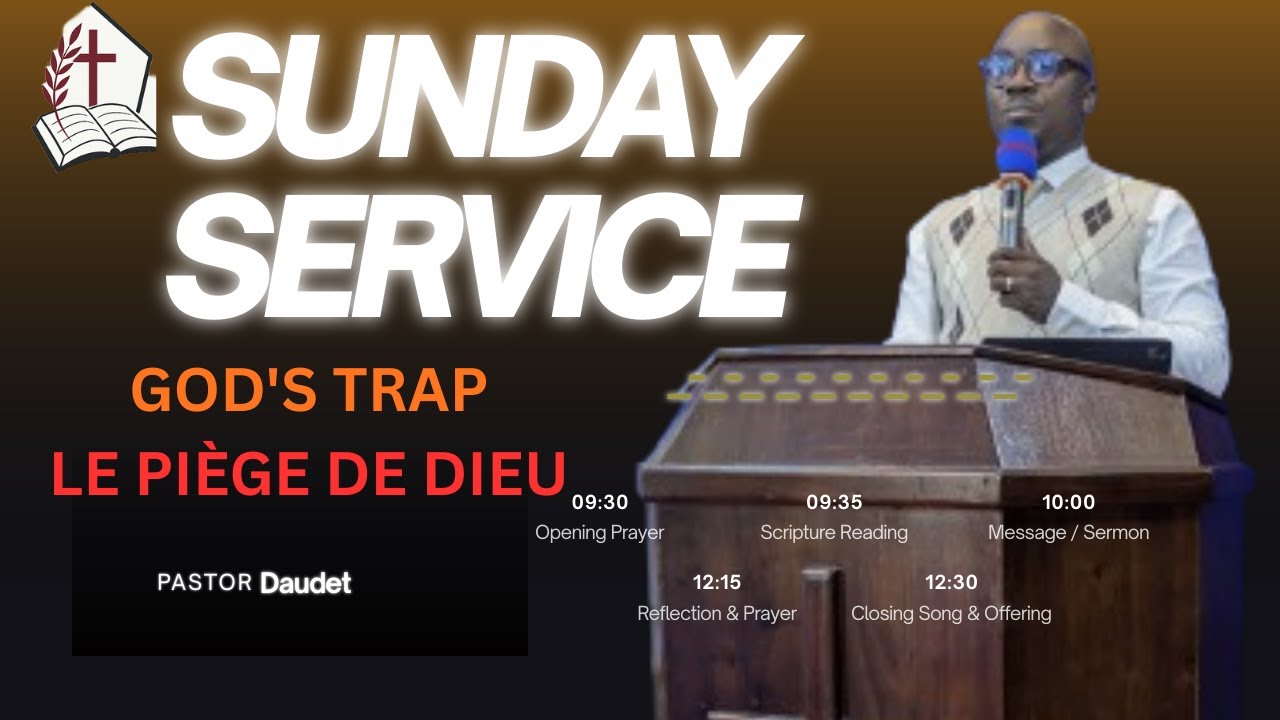 SUNDAY 21/Dec/2025  "GOD'S TRAP"   "LE PIÈGE DE DIEU". | Past Daudet